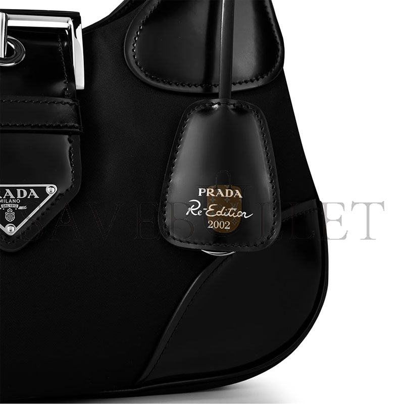 PRADA RE-NYLON MOON SHOULDER BAG 1BA381 (22.5*16*7.5cm)